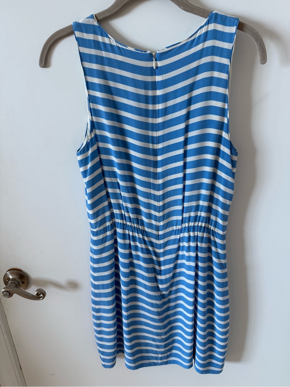 J. Crew Blue and White Striped Dress - Picture 4 of 5